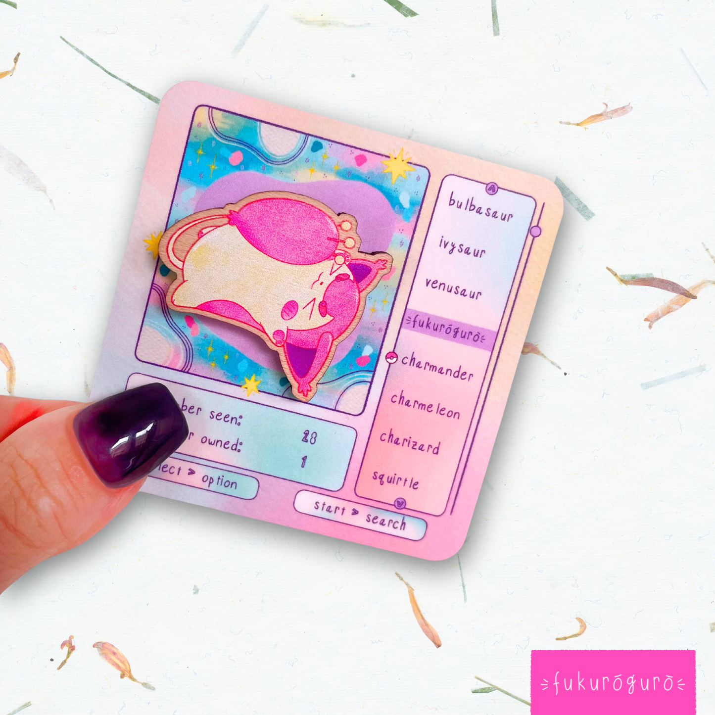 skitty wooden pin