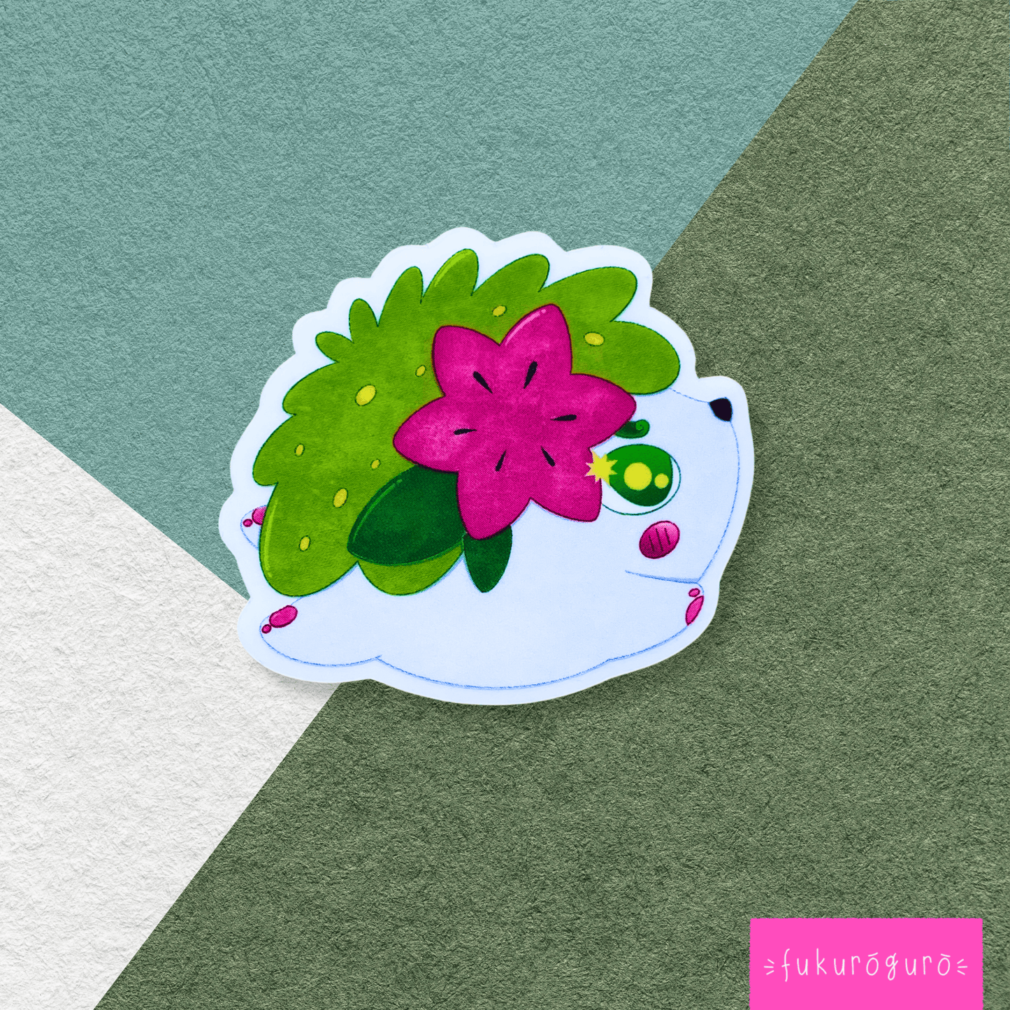 shaymin transparent sticker