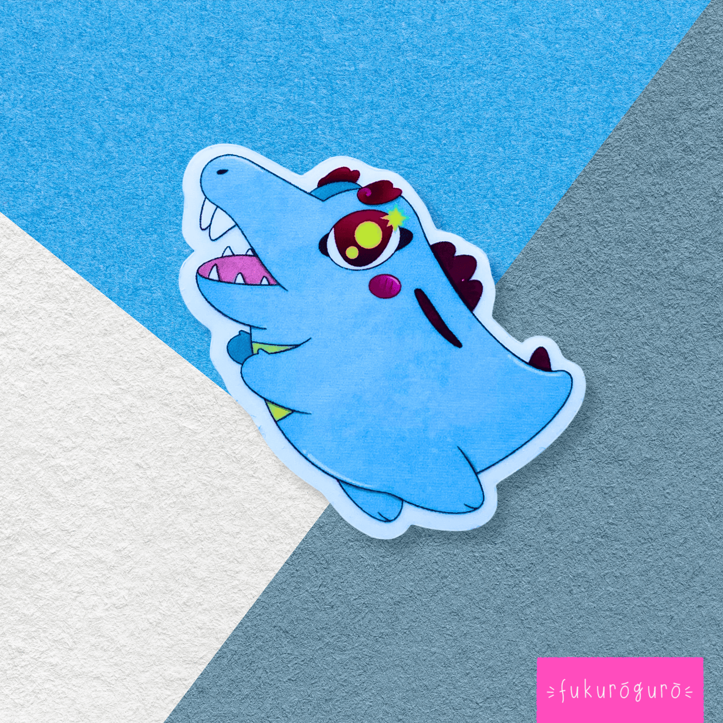totodile transparent sticker