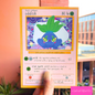 oddish pokémon card art print