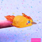 moltres transparent sticker