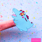 totodile transparent sticker