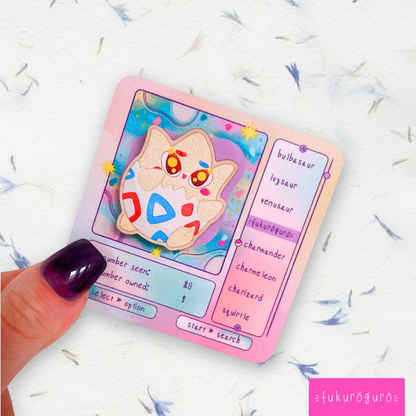 togepi wooden pin