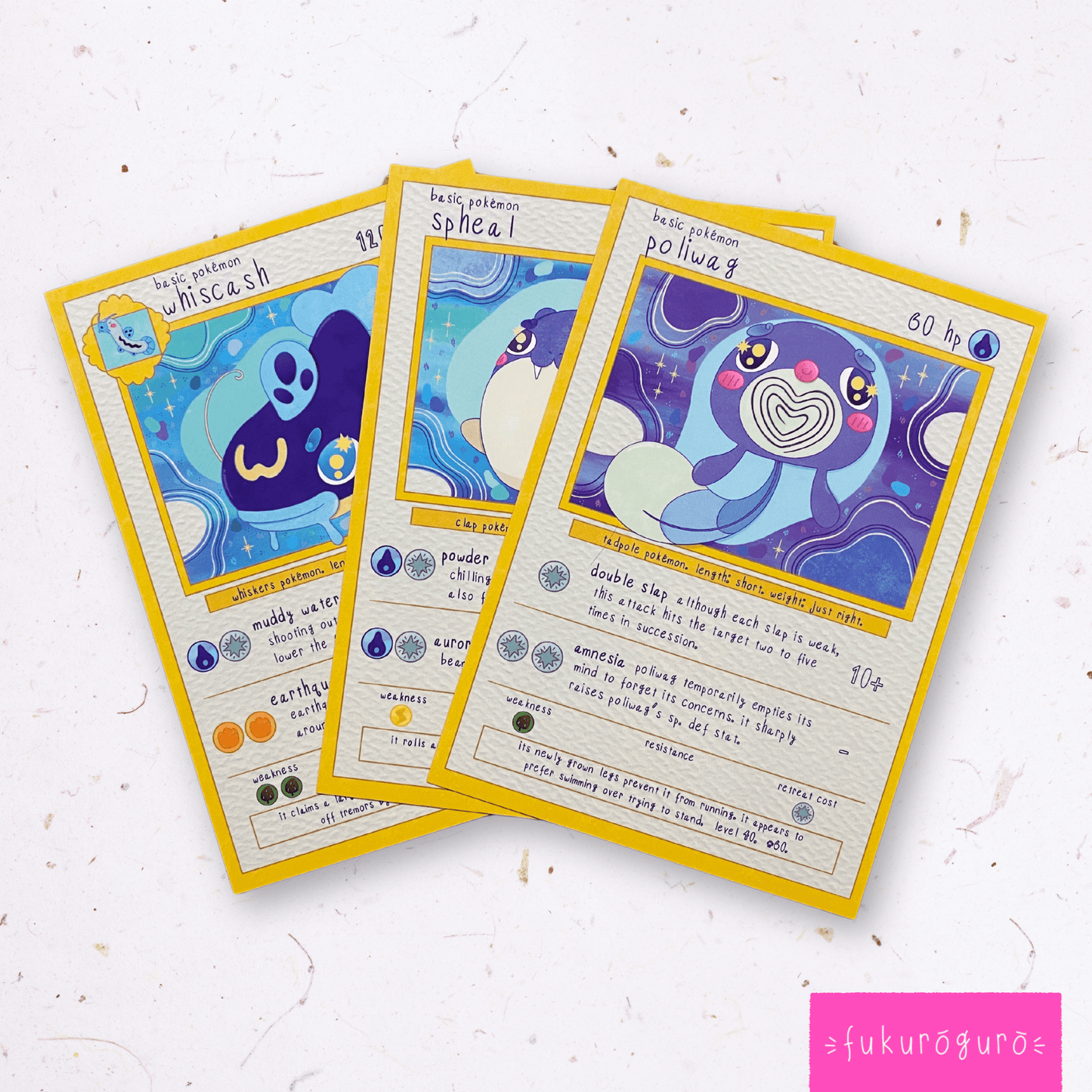 spheal pokémon card art print