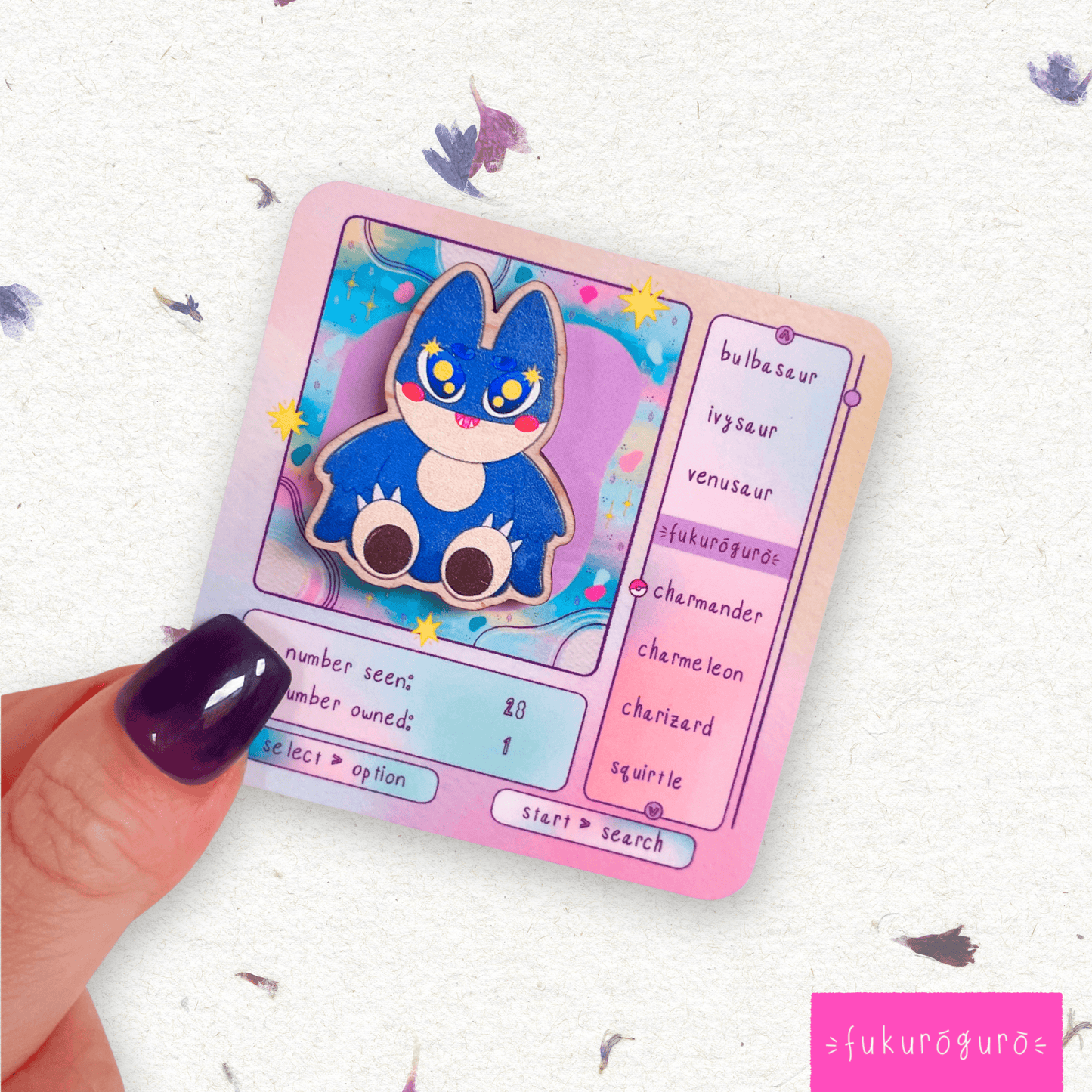 munchlax wooden pin