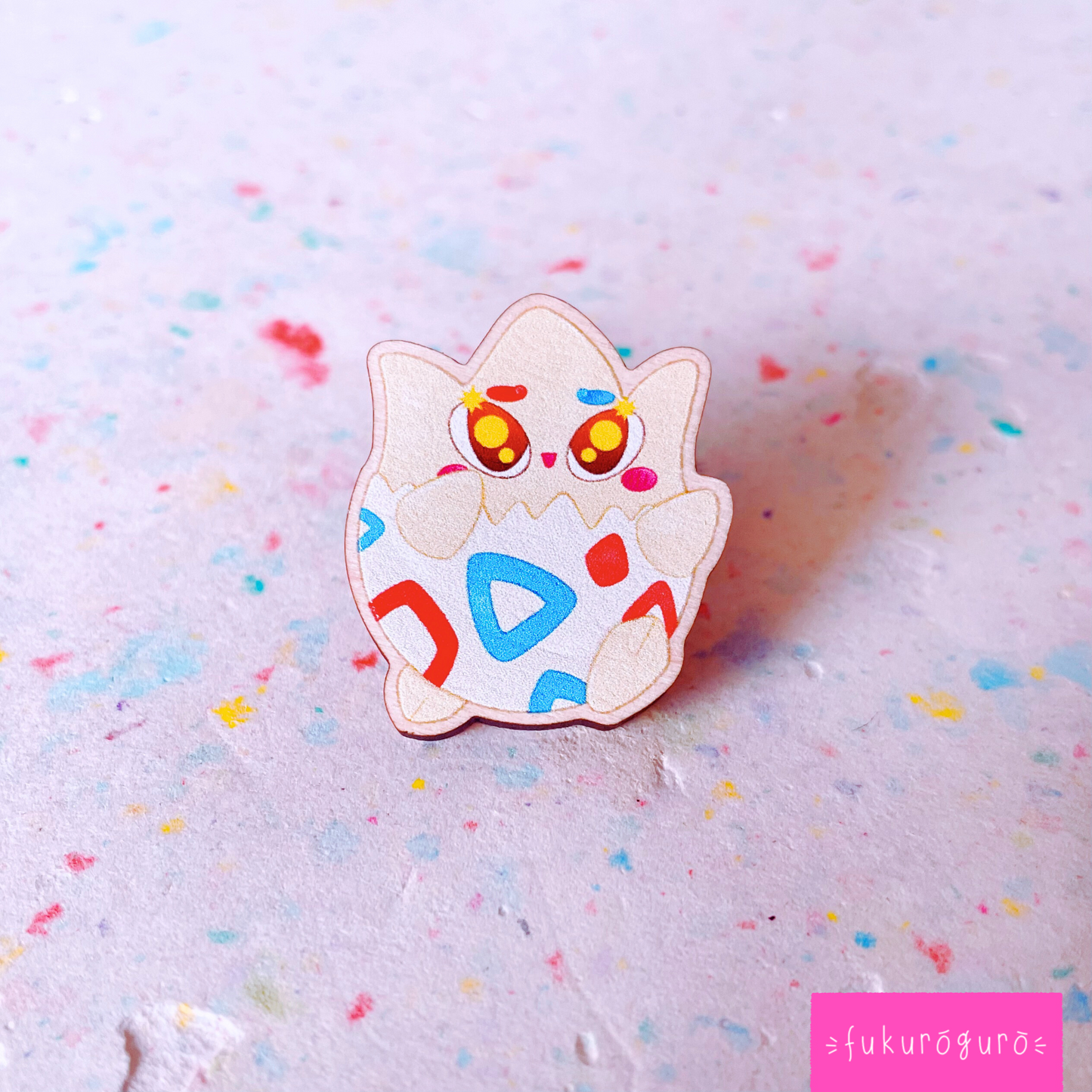 togepi wooden pin