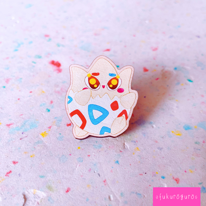 togepi wooden pin