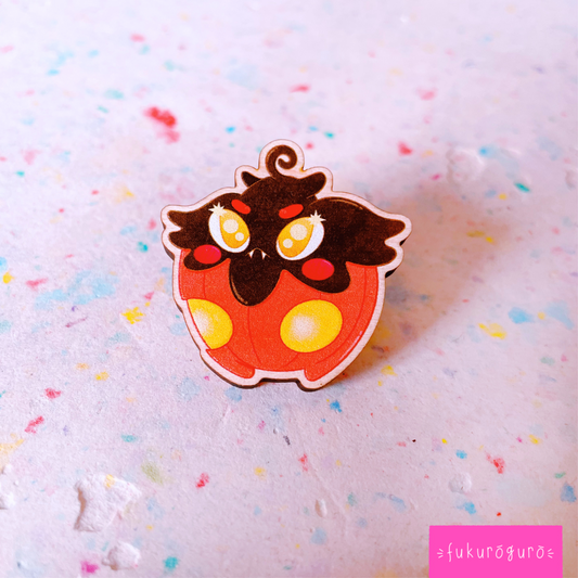 wooden pumpkaboo pin