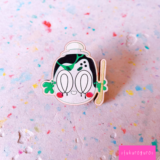 poltchageist wooden pin