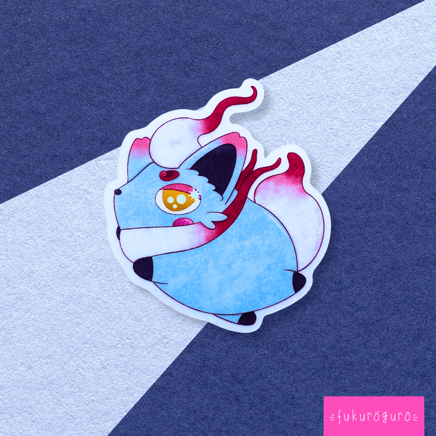 zorua (hisuian) transparent sticker