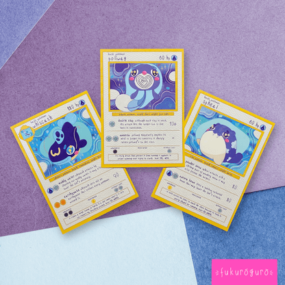spheal pokémon card art print