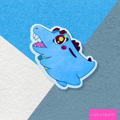 totodile transparent sticker