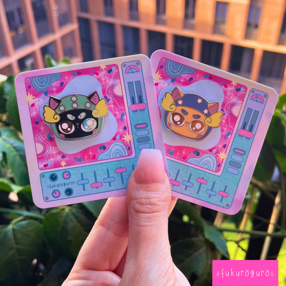 galaxy prince cat pin