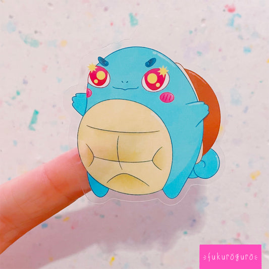 squirtle transparent sticker
