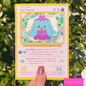 mareanie pokémon card art print